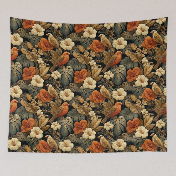 Item preview, Wild Tropical Floral Texture - Flower Floral Print  - Mother'S Day Gift Ideas designed and sold by RoyalStarsPatts.