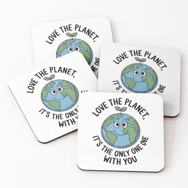 Item preview, Smiley Earth Seedling Sprout Cute Retro Nature Planet T-Shirt designed and sold by proearth2022.