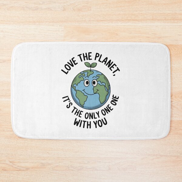 Item preview, Smiley Earth Seedling Sprout Cute Retro Nature Planet T-Shirt designed and sold by proearth2022.