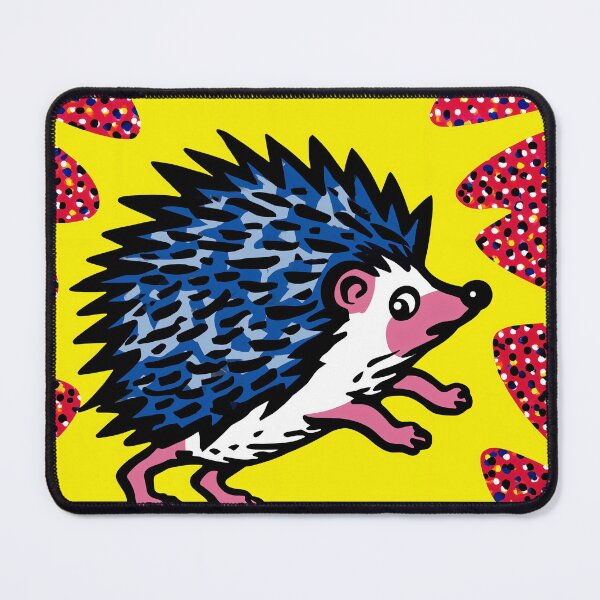 Item preview, Colorful Hedgehog Pop Art designed and sold by lautir.