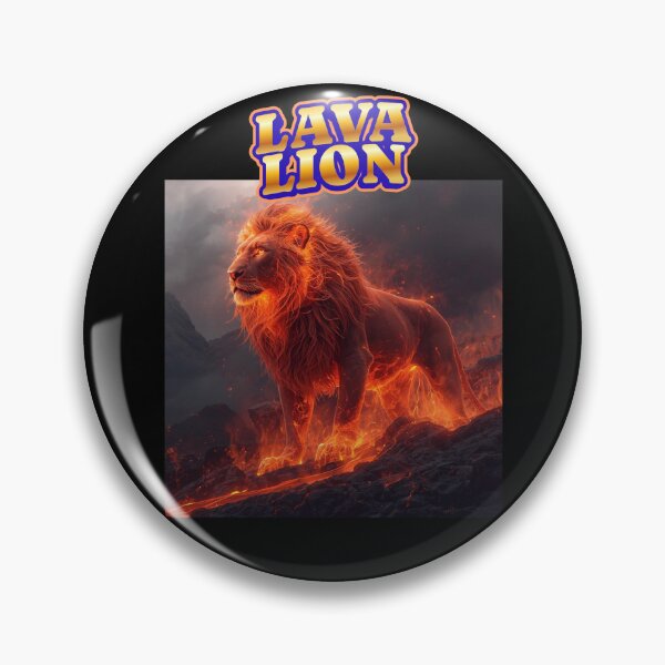Item preview, LAVA LION 1 designed and sold by mama-creative.