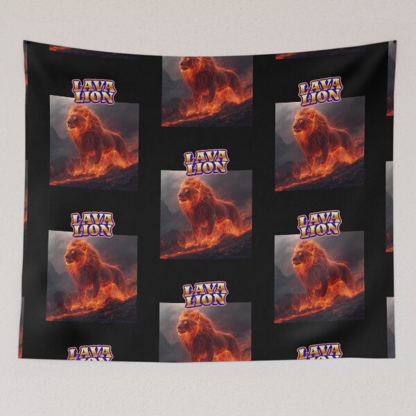 Item preview, LAVA LION 1 designed and sold by mama-creative.