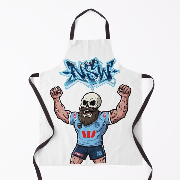 Item preview, NSW State of Origin designed and sold by Fake Heston’s Scribble Emporium.