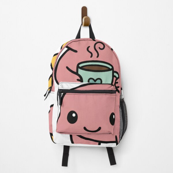 Item preview, Kawaii Pink Dinosaur Coffee Time designed and sold by seven things shop.
