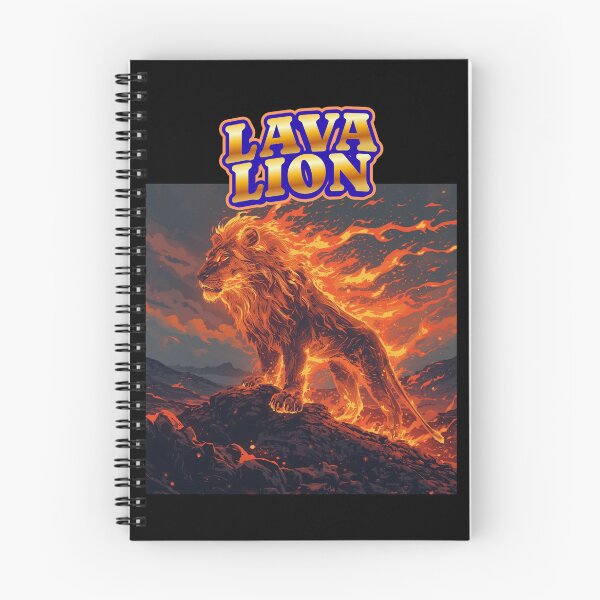 Item preview, lion made out of lava and fire 2 designed and sold by mama-creative.