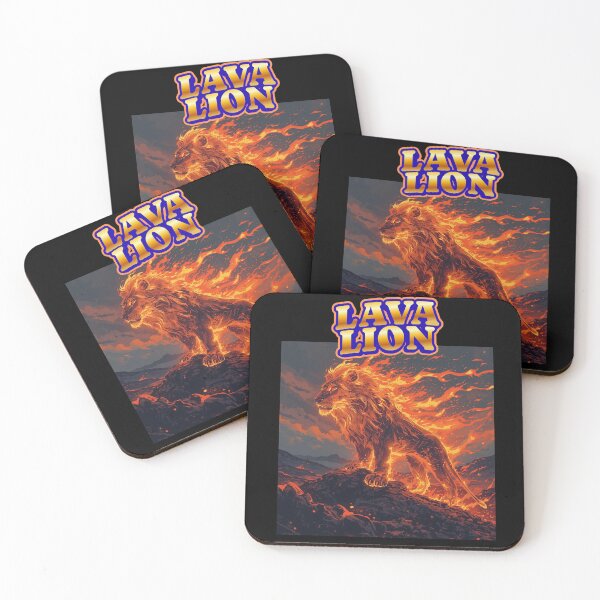 Item preview, lion made out of lava and fire 2 designed and sold by mama-creative.