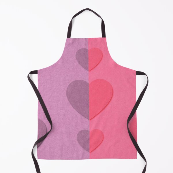 Item preview, Pink Split Tone Heart Pattern Aesthetic designed and sold by IntelliMindDesigns.