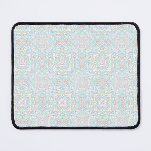 Item preview, Pastel Vintage Floral Tile Pattern | Boho Arabesque Ornament designed and sold by FashioonTrends.
