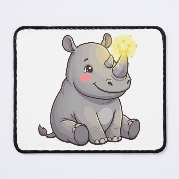 Item preview, Majestic Chubby Unicorn Funny Rhinoceros designed and sold by Petzzz.