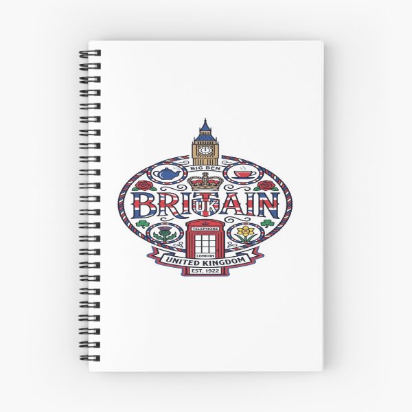 Item preview, United Kingdom Culture Typography Sticker designed and sold by Imaginarium of Chaos falcon88 .