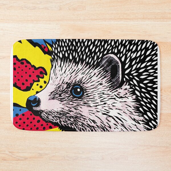 Item preview, Colorful Hedgehog in Pop Art Style designed and sold by lautir.
