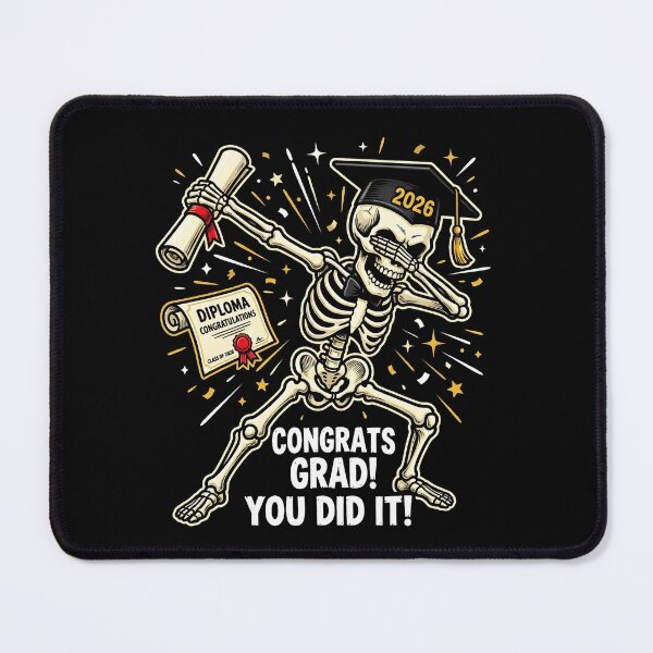 Item preview, Dabbing Skeleton Graduation 2026 Congrats Grad You Did It designed and sold by Majnon8bp.