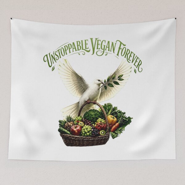 Item preview, Unstoppable Vegan Forever designed and sold by RGUVegan.