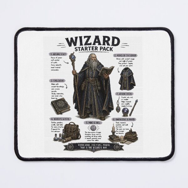 Item preview, Wizard Starter Pack – Fantasy RPG Illustration designed and sold by Airimo.