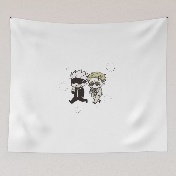 Item preview, Gojo & Nanami Ice Cream Walk Chibi designed and sold by LesageSecond.