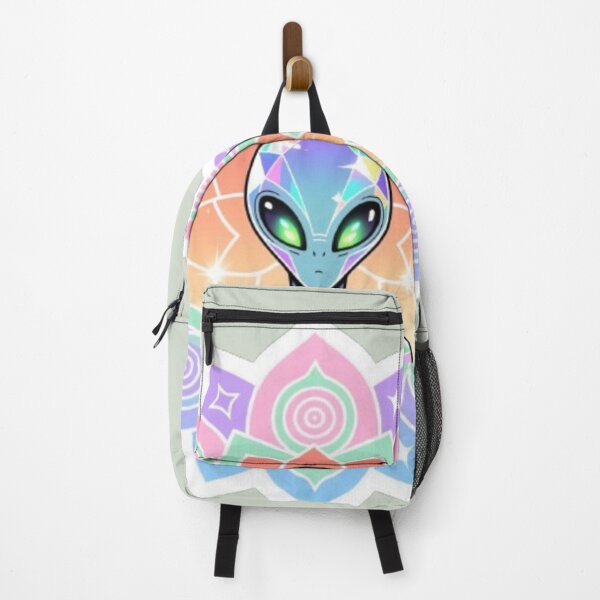 Item preview, Iridescent Crystal Alien Mandala Spiritual Aesthetic designed and sold by Chromatic Artistry.