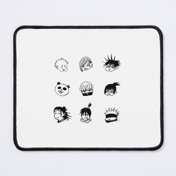 Item preview, JJK Characters Grid Minimalist Sketch designed and sold by LesageSecond.