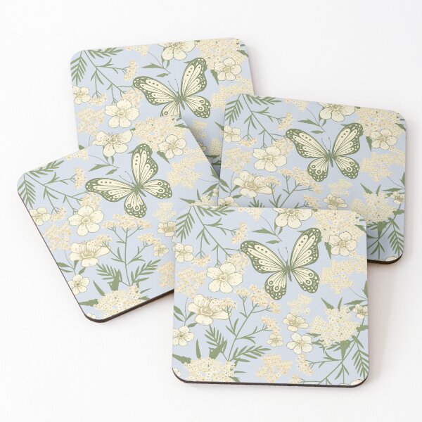 Item preview, Medowsweet Floral Pattern designed and sold by AnulaArt.