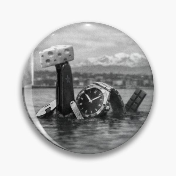 Item preview, Lac Lémanster Swiss Lake Monster Vintage Cryptid Photo Art designed and sold by Comfort-shirt.