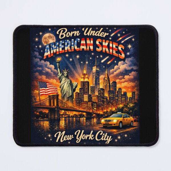 Item preview, Born under American skies- New York City Edition designed and sold by RiseFemmedom.
