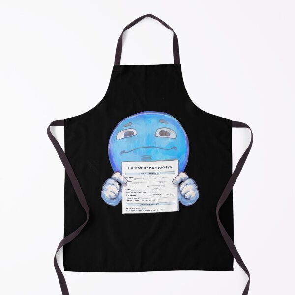 Item preview, Sad Emoji Holding CV Job Mood designed and sold by doinitzart.