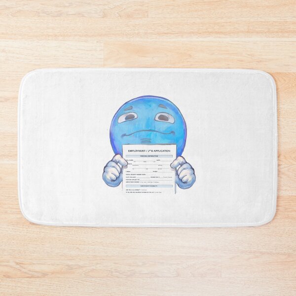 Item preview, Sad Emoji Holding CV Job Mood designed and sold by doinitzart.
