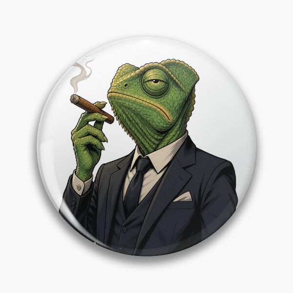 Item preview, Boss Chameleon T-Shirt - Funny Chameleon in a Suit designed and sold by InkTheFox.