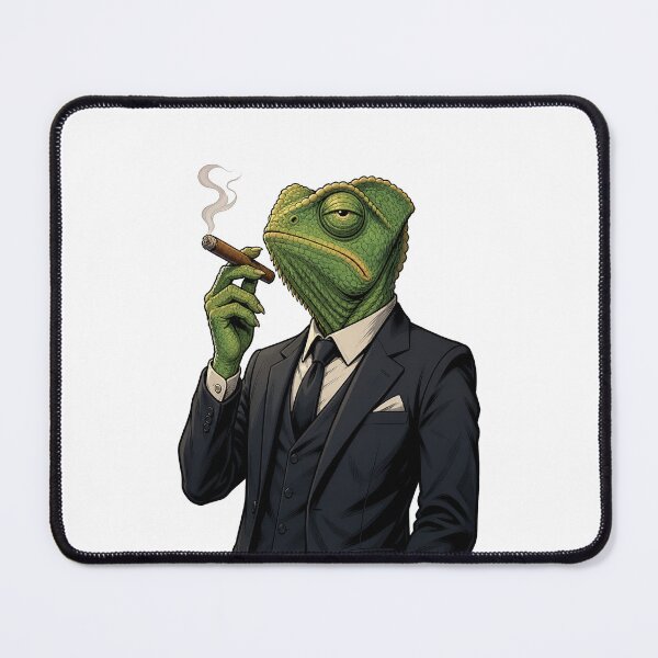 Item preview, Boss Chameleon T-Shirt - Funny Chameleon in a Suit designed and sold by InkTheFox.