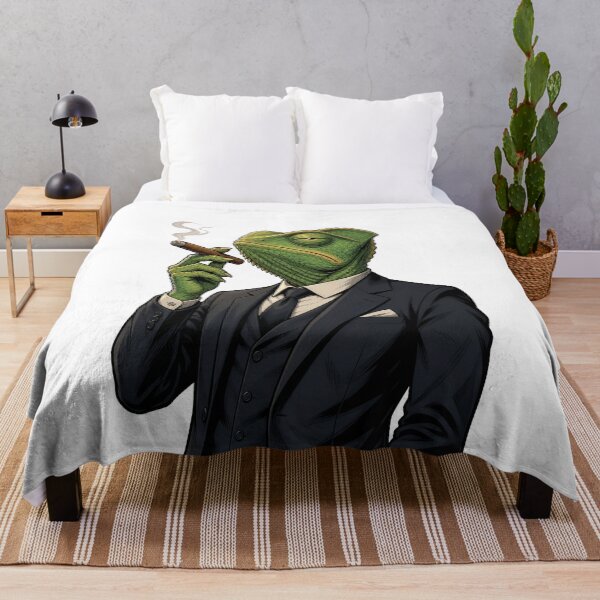 Item preview, Boss Chameleon T-Shirt - Funny Chameleon in a Suit designed and sold by InkTheFox.