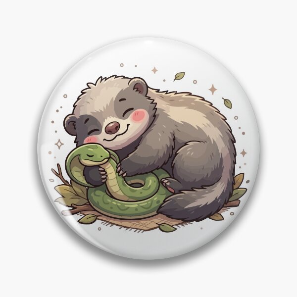 Item preview, Fueled By Spite Cute Honey Badger designed and sold by Petzzz.