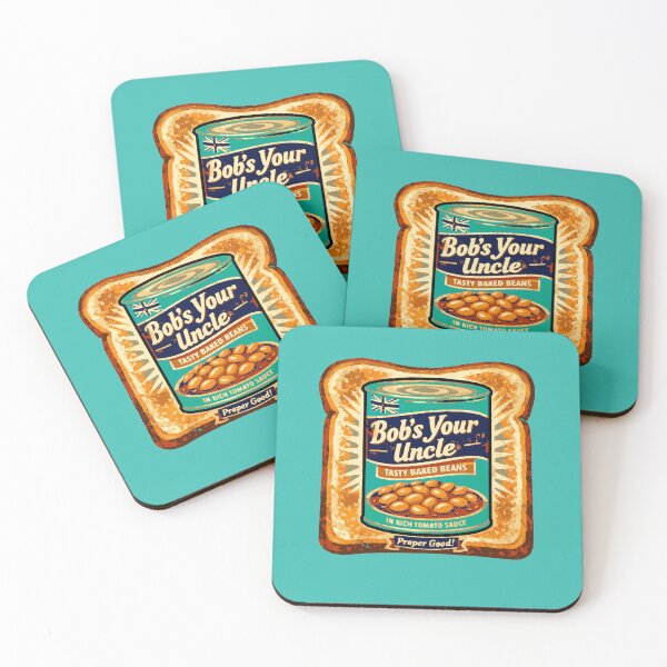 Item preview, Bob's Your Uncle - Beans On Toast- Retro designed and sold by Comfort-shirt.