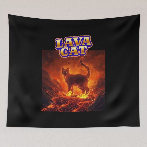 Item preview, LAVA CAT 2 designed and sold by mama-creative.