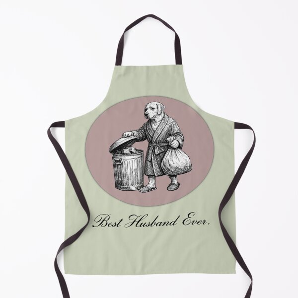 Item preview, Best Husband Ever – Golden Retriever Taking Out Trash Vintage designed and sold by Comfort-shirt.