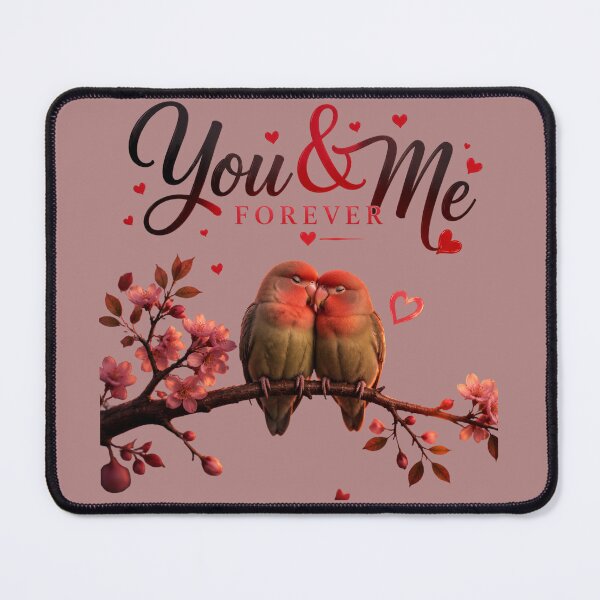 Item preview, You and Me Forever – Romantic Quote Design for Couples designed and sold by JagrDesigns.