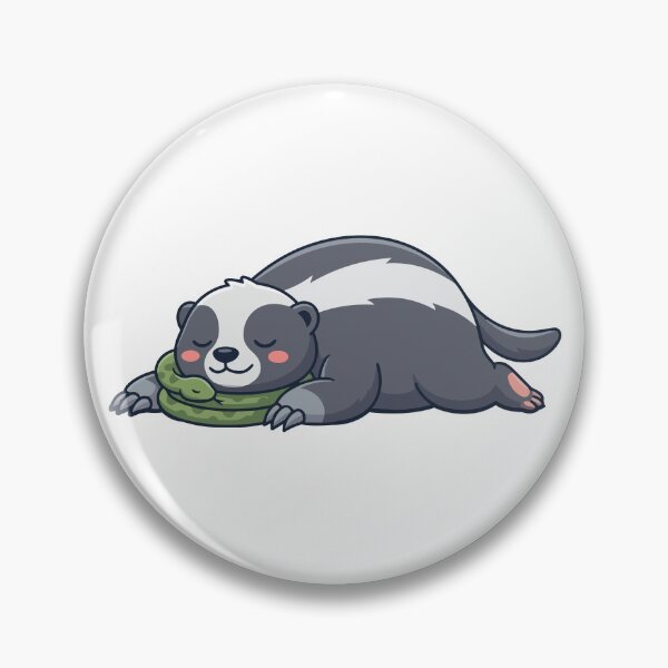 Item preview, Powered By Spite Sleeping Honey Badger designed and sold by Petzzz.