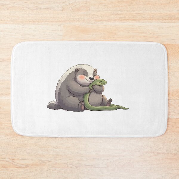 Item preview, Spicy Noodle Hugs Cute Honey Badger designed and sold by Petzzz.