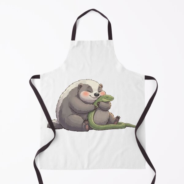 Item preview, Spicy Noodle Hugs Cute Honey Badger designed and sold by Petzzz.