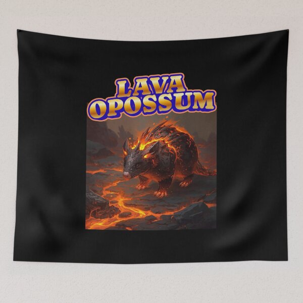 Item preview, LAVA OPOSSUM 2 designed and sold by mama-creative.