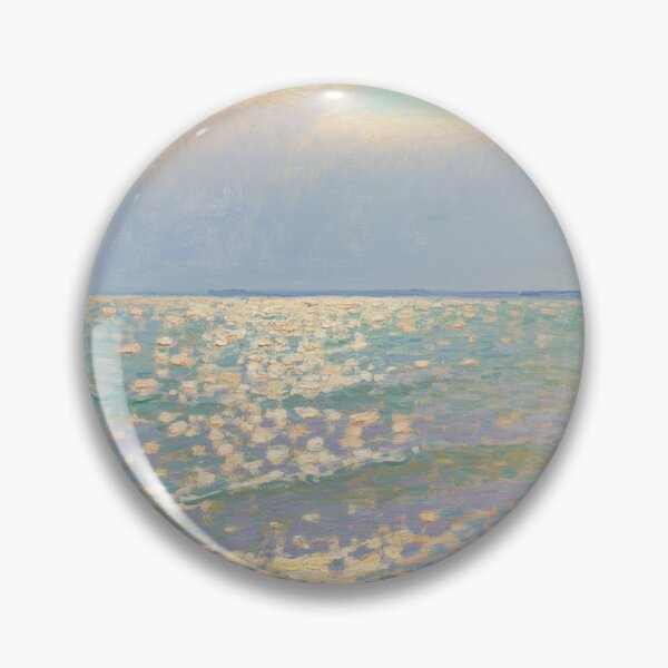 Item preview, Soft Coastal Light Painting – Monet Inspired Impressionist Seascape designed and sold by Tamas Das.