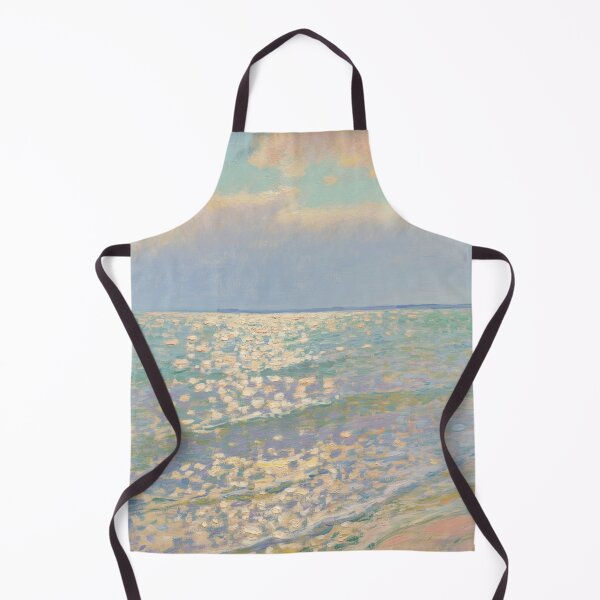 Item preview, Soft Coastal Light Painting – Monet Inspired Impressionist Seascape designed and sold by Tamas Das.