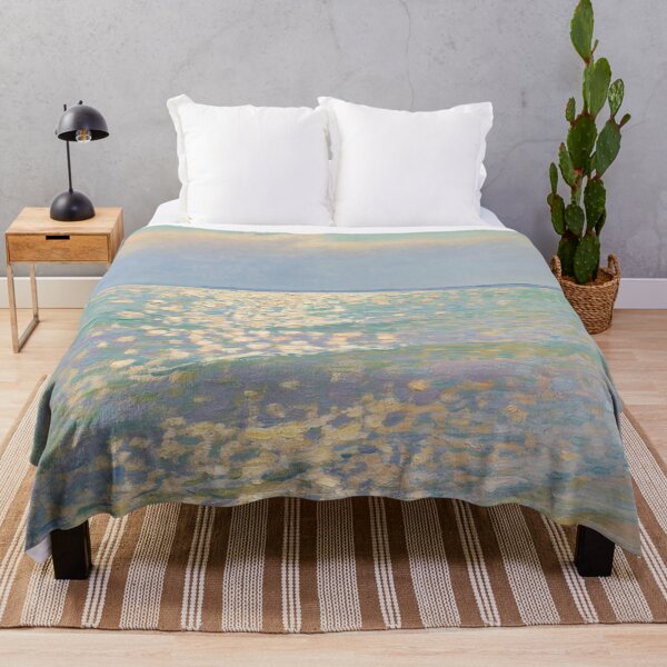 Item preview, Soft Coastal Light Painting – Monet Inspired Impressionist Seascape designed and sold by Tamas Das.