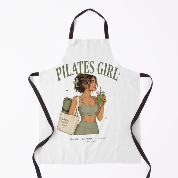 Item preview, Pilates Girl Matcha Movement Mindset designed and sold by SnortStudio.