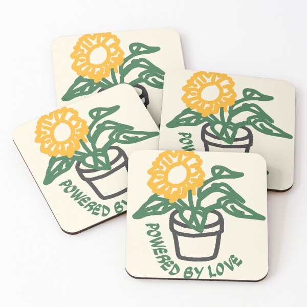 Item preview, Boho Powered by Love Potted Sunflower designed and sold by Be-bored.