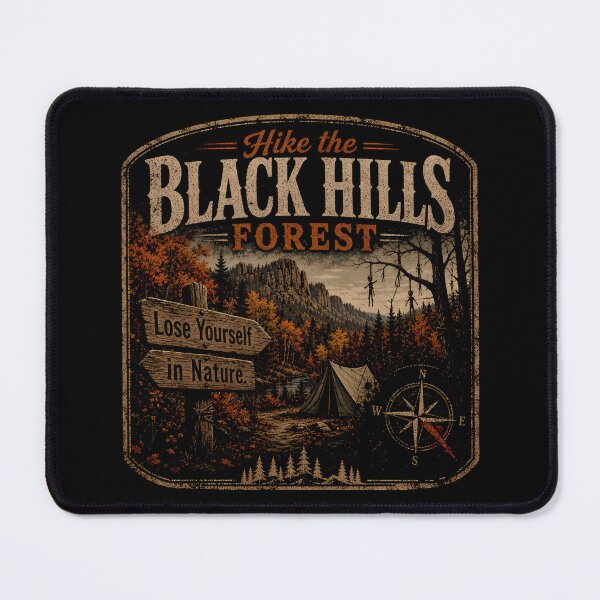 Item preview, Black Hills Forest Hiking Flyer designed and sold by agearb.