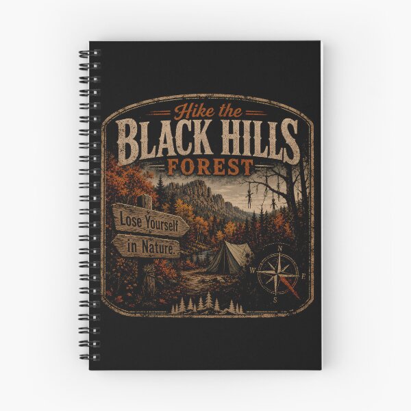 Item preview, Black Hills Forest Hiking Flyer designed and sold by agearb.