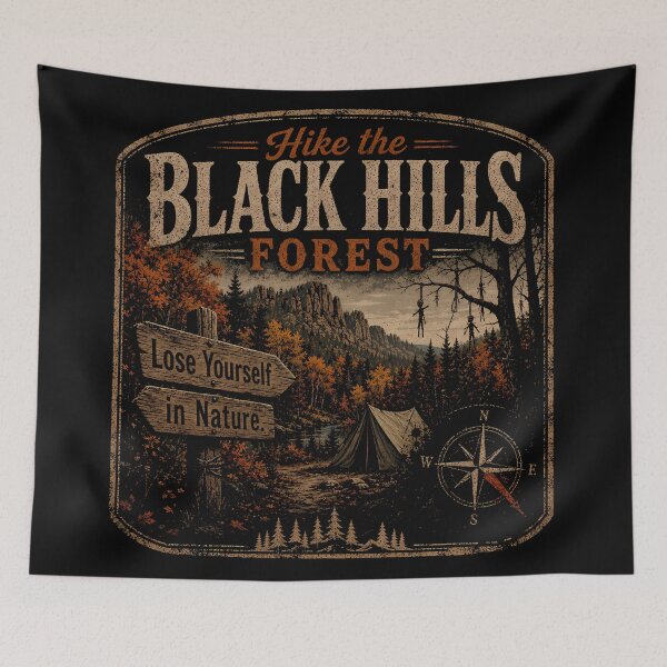 Item preview, Black Hills Forest Hiking Flyer designed and sold by agearb.