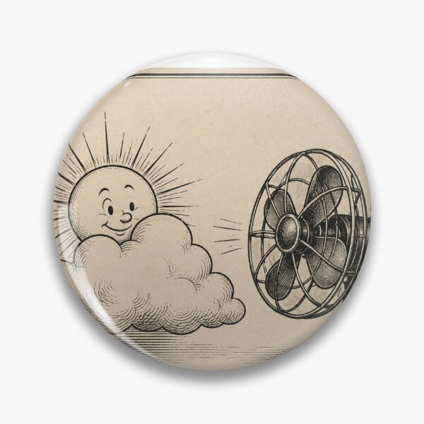 Item preview, Fairweather fan designed and sold by Pop, Culture and Stuff.