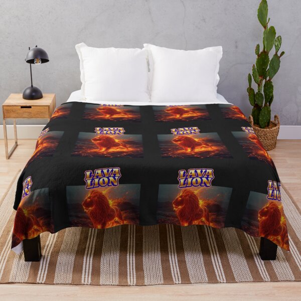 Item preview, Lion made out of lava and fire 3 designed and sold by mama-creative.