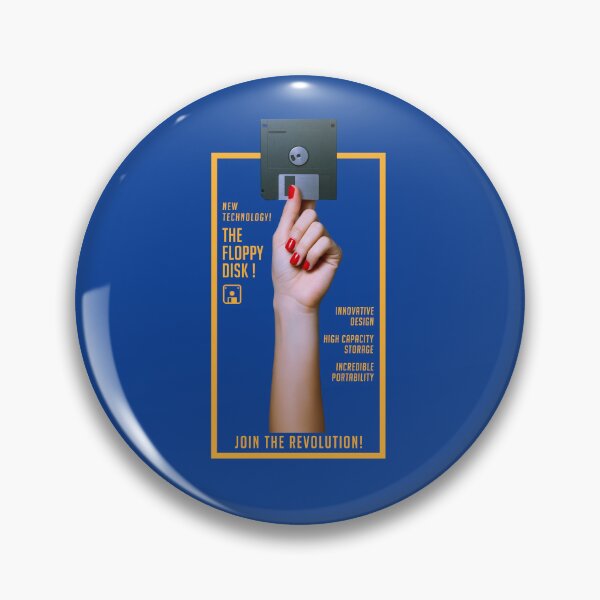 Item preview, Retro Floppy Disk Tech Revolution designed and sold by Lidra Zehcnas.