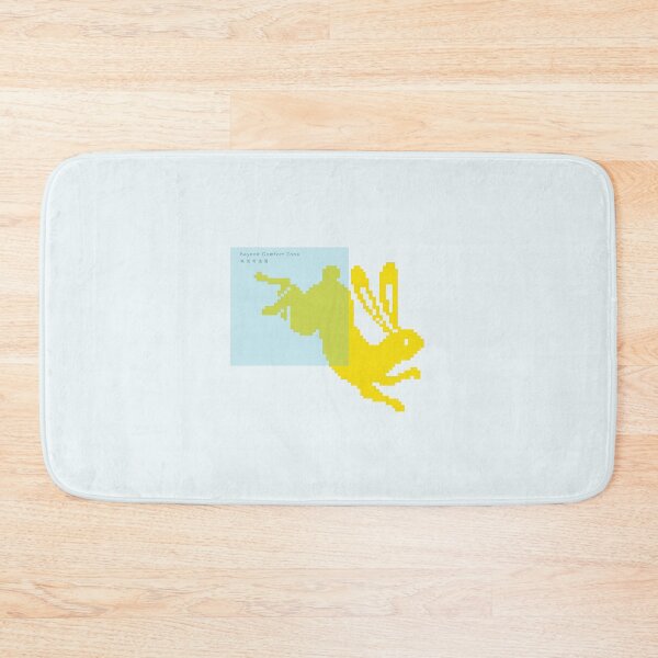 Item preview, Beyond Comfort Zone Rabbit - Inspirational Growth Mindset - Cute Bunny Jumping Out of Box designed and sold by liveinbeauty.